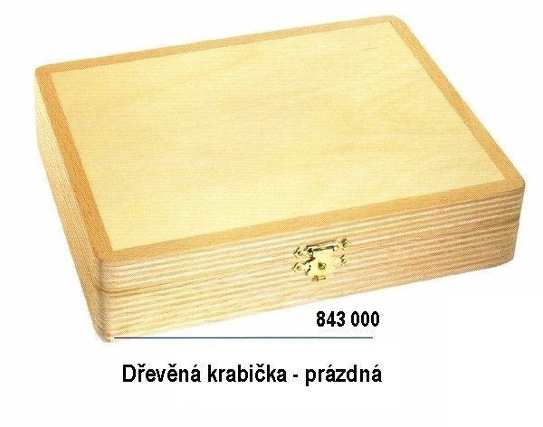 Деревянная коробка для бритв 843,000 1