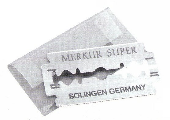 holící strojek na žiletky merkur solingen 33001 2