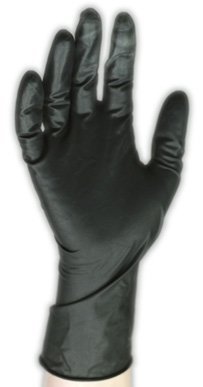 Rękawiczki lateksowe BLACK Touch 8151-5052 Hercules-M 1