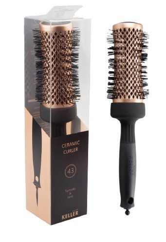 Kefa na vlasy Ceramic Curler turmalín &amp; Ionic 43 mm