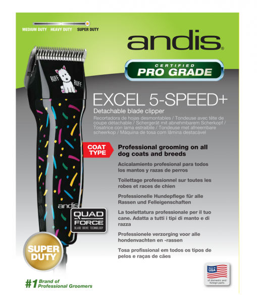 Andis Excel 5-Speed + 5