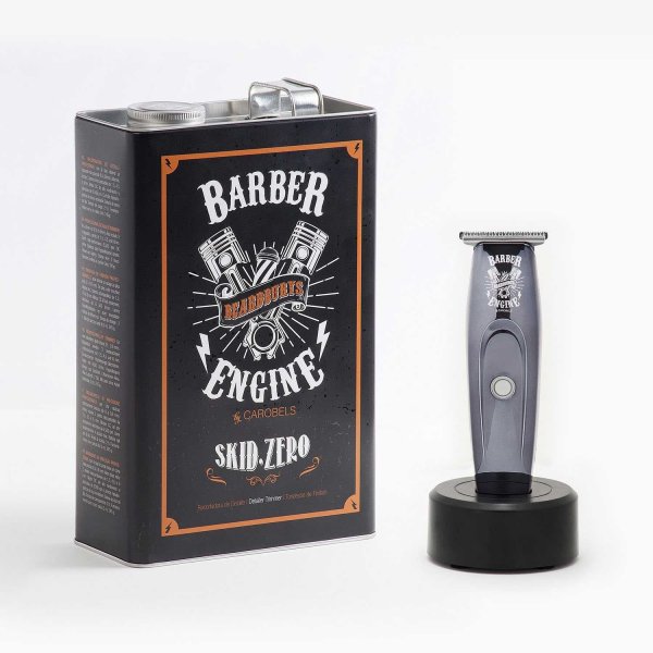 Beardburys Skid Zero + plechový box a barber podložka 3
