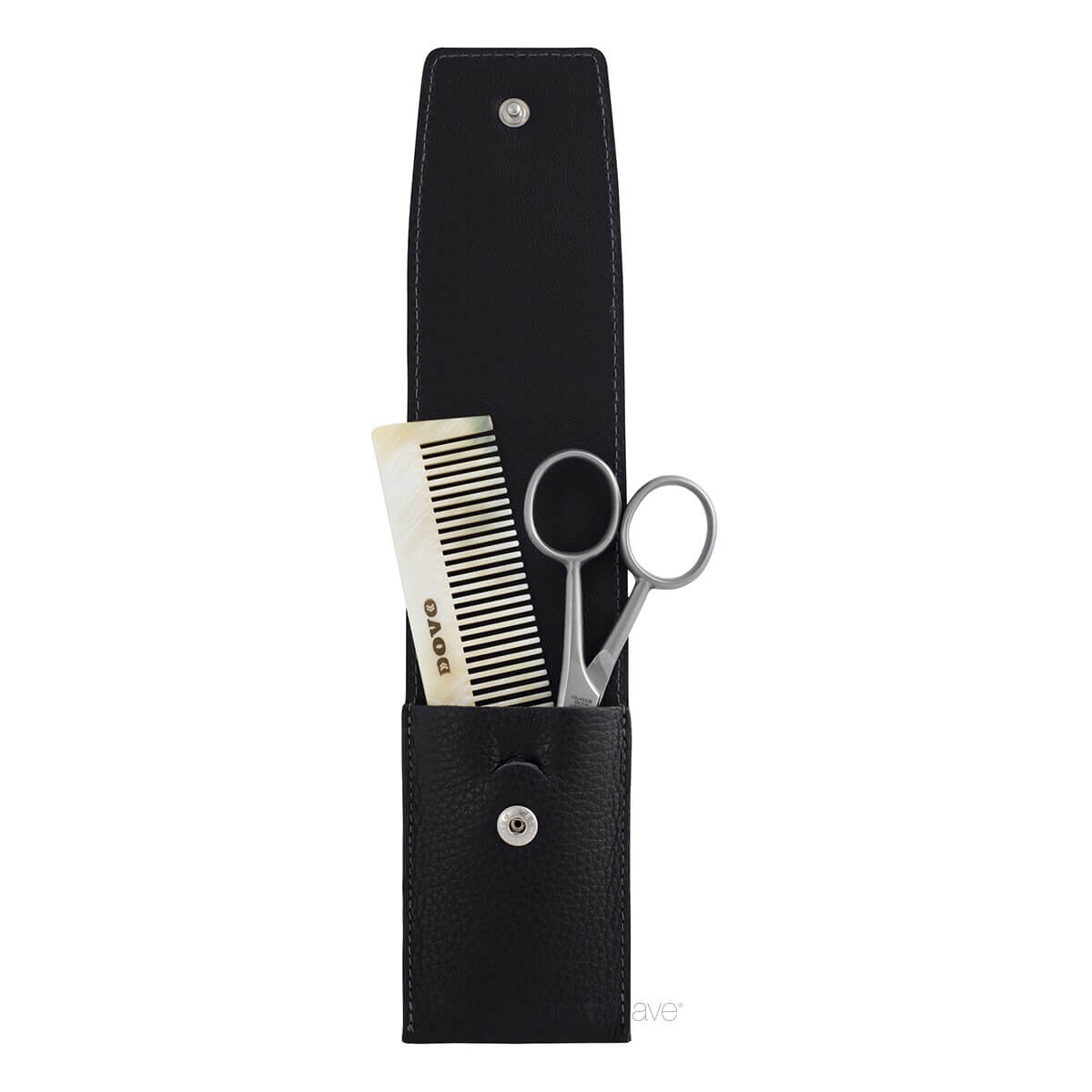 DOVO men's set of beard scissors and comb