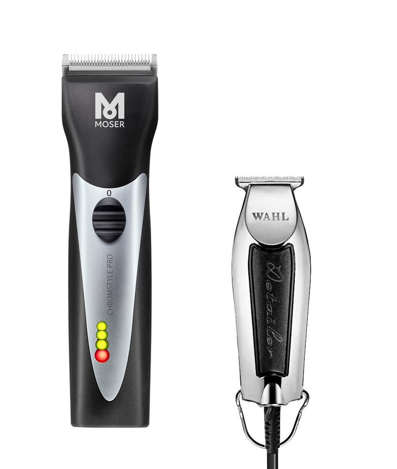 MOSER /WAHL Hair Salon II (black & silver)